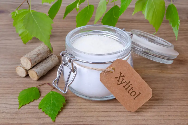 Xylitol as a beneficial ingredient in dry mouth gel